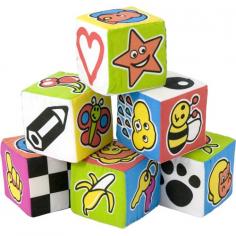 MINILAND Group - Set 6 Cuburi Educationale pentru Bebelusi